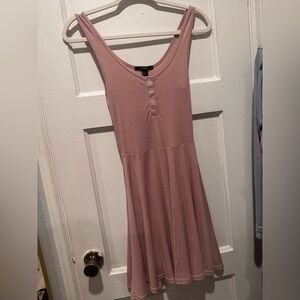Forever 21 Blush Pink Midi Dress
